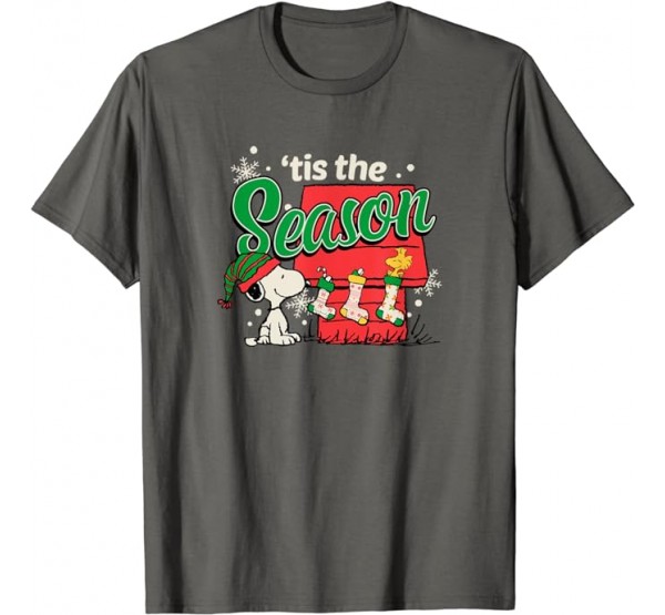 Peanuts Snoopy _tis the Season T-Shirt Peanuts Snoopy _tis the Season T-Shirt